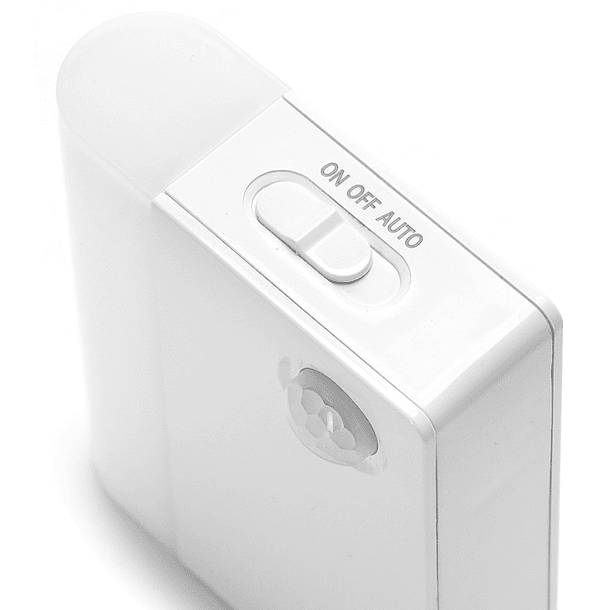 Aplique LED 0,5W Branco Q. 3000K 40Lm c/ Sensor PIR e Sensor de Luz p/ Interior Armários 3