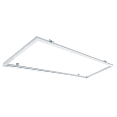 Aro Encastrar Branco p/ Fixação Painel LED (30 x 120 cm)