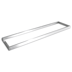 Aro Superficie Cinza p/ Fixação Painel LED (120 x 30 cm)