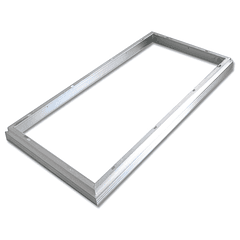 Aro Superficie p/ Fixação Painel LED 60 x 30cm (Cinza)