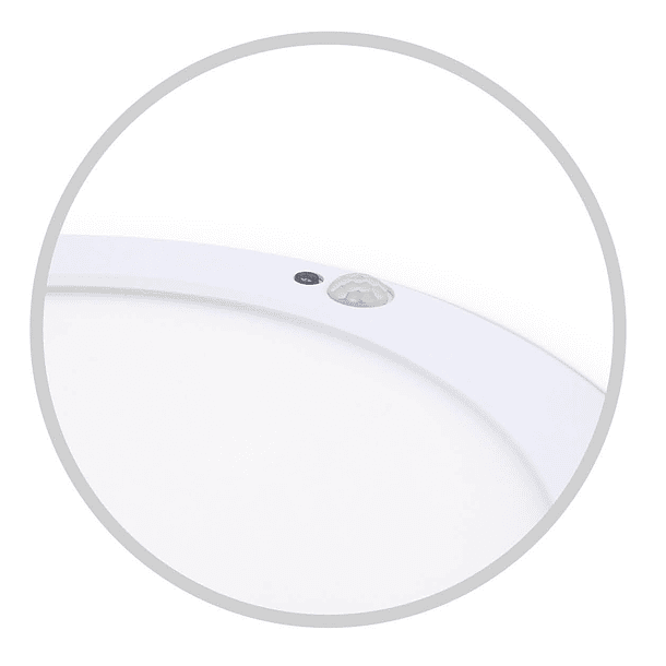 Painel de LED Redondo (Ø65 ~ 205mm) 10/15/18W Branco F 6000K c/ Sensor Movimento e Crepuscular - GSC 4