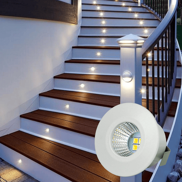 Spot LED COB Encastrar 220V 3W Branco F. 6000K 250Lm IP20 (Ø30mm) 1
