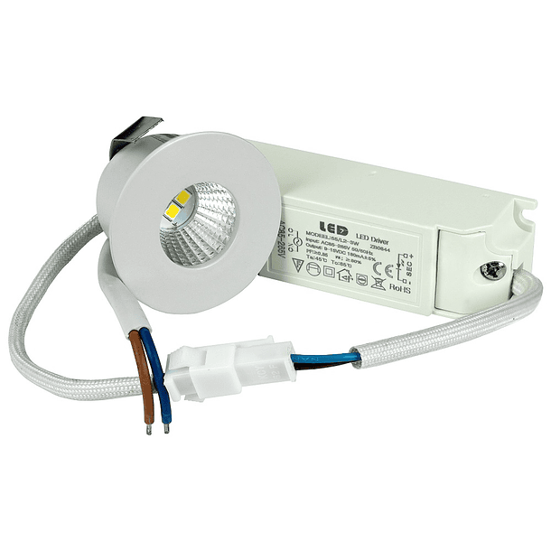 Spot LED COB Encastrar 220V 3W Branco F. 6000K 250Lm IP20 (Ø30mm) 2