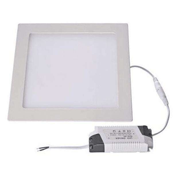 Painel de LED Quadrado (12 x 12 cm) 6W 3000K 450Lm 
