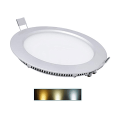 Painel de LED Redondo Ø22cm 18W 1620Lm (3 Cores - 3000K/4000K/6000K)