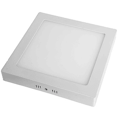 Painel de LED Superficie Quadrado (22,5 x 22,5cm) 18W 3000K 1450Lm
