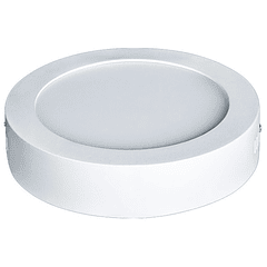 Painel de LED Superficie Redondo (Ø 17cm) 12W 4000K 950Lm