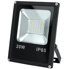 Projector LEDs SMD IP65 12/24V 20W Branco F. 6000K 2000Lm