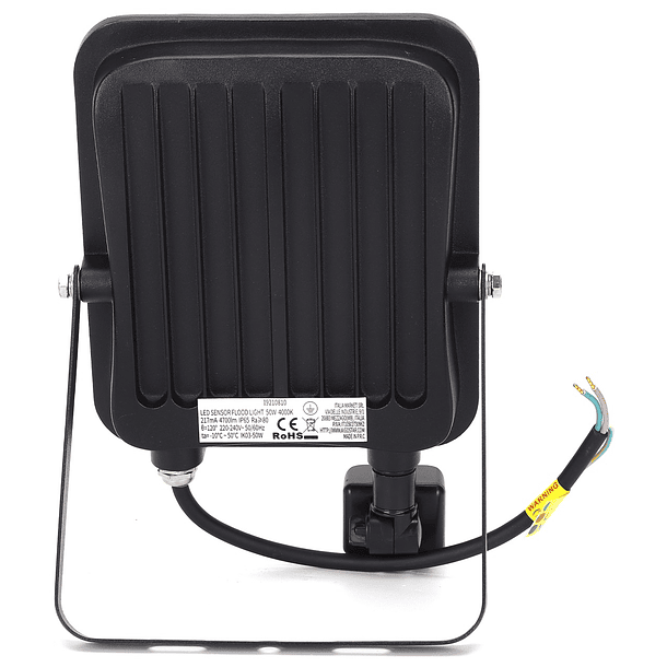 Projector LED IP65 220V 4000K 50W 4700Lm c/ Sensor 3