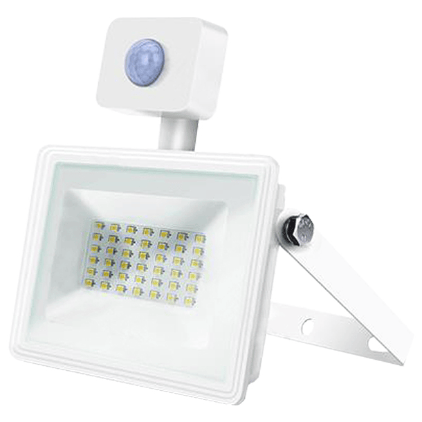 Projector LED Slim IP65 220V Branco F. 6000K 30W 2700Lm c/ Sensor (Branco) 