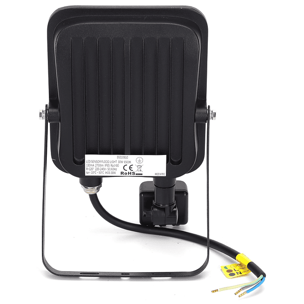 Projector LED IP65 220V Branco F. 6000K 30W 2700Lm c/ Sensor 3