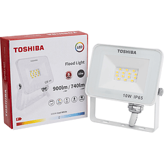 Projector LED 220VAC 10W Branco F. 6000K 900Lm IP65 (Branco) - TOSHIBA