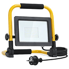 Projector LED t/ Obras 220VAC Branco F. 6000K 30W 2800Lm 1