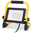 Projector LED t/ Obras 220VAC Branco F. 6000K 30W 2800Lm 2