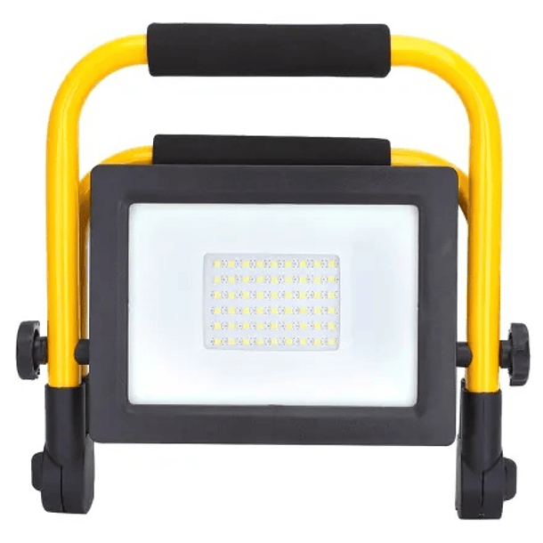 Projector LED t/ Obras 220VAC Branco F. 6000K 30W 2800Lm 3