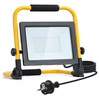 Projector LED t/ Obras 220VAC Branco F. 6000K 50W 4500Lm 1