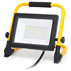 Projector LED t/ Obras 220VAC Branco F. 6000K 50W 4500Lm 2