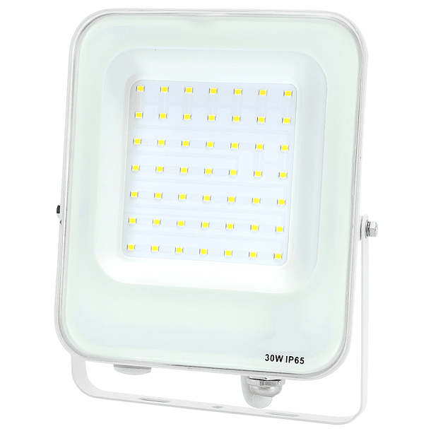 Projector LED Slim IP65 220VAC Branco 4000K 30W 2700Lm (Branco) 1