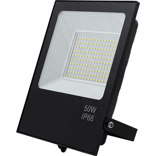 Projector LED SMD IP65 220VAC Branco Frio 6000K 50W 4000Lm 1