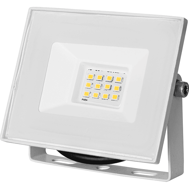 Projector LED Slim IP65 220VAC Branco 4000K 10W 700Lm (Branco) 