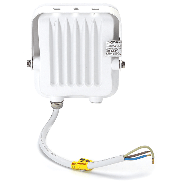 Projector LED SLIM IP65 220VAC Branco Frio 6000K 20W 1800Lm (Branco) 2