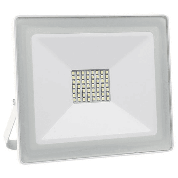 Projector LED Slim IP65 220VAC Branco Q. 3000K 100W 7000Lm (Branco) 