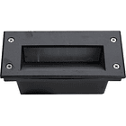 Projector Encastrar Muro LED 3W Branco F. 6000K 300Lm (IP65) - Aro Alumínio 1