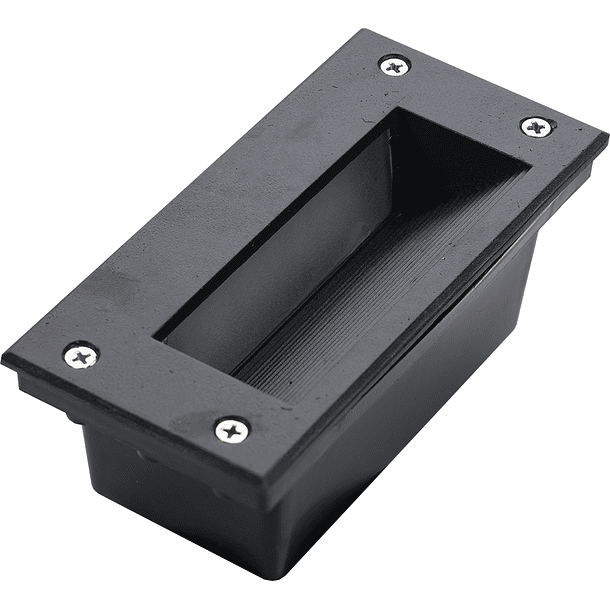 Projector Encastrar Muro LED 3W Branco F. 6000K 300Lm (IP65) - Aro Alumínio 2