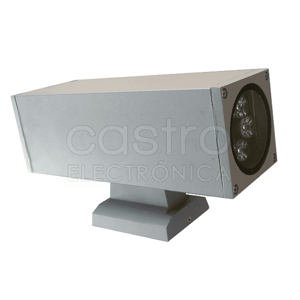 Projector Duplo LED (2x 6W) IP67 220V Branco F. 6000K p/ Parede 2