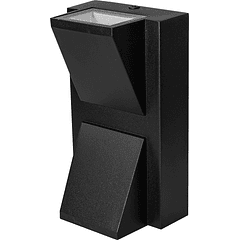 Projector Muro/Parede LED 6W Branco 4000K 480Lm IP65 (Preto)