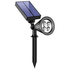 Projetor LED Solar t/ Estaca 3W 4200K 250Lm Alezu (IP67) - GSC