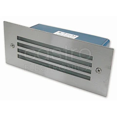 Projector Encastrar Muro/Chão Aluminio c/ Proteção LED 5W Branco F. 6000K 500Lm IP65
