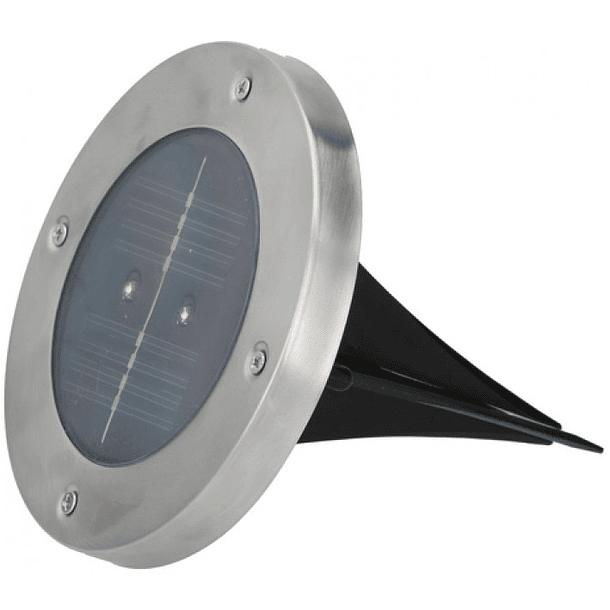 Projetor Encastar de Chão LED Solar Exterior (Ø 12cm) - GRUNDIG 1