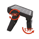 Kit Projector LED 5W 4000K 500Lm IP65 c/ Painel Solar e Sensor Movimento PIR 4