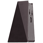 Aplique LED Solar Jankia 2x 2W Branco 4200K 1500mAh c/ Sensor PIR + Crepuscular (Preto) - GSC 4