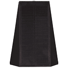 Aplique LED Solar Jankia 2x 2W Branco F. 6500K 1500mAh c/ Sensor PIR + Crepuscular (Preto) - GSC 3