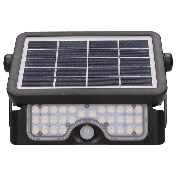 Kit Projector LED 4000K 500Lm IP65 c/ Painel Solar e Sensor Movimento PIR - ADVITI 2