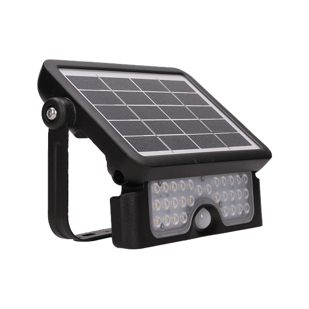 Kit Projector LED 4000K 500Lm IP65 c/ Painel Solar e Sensor Movimento PIR - ADVITI 4