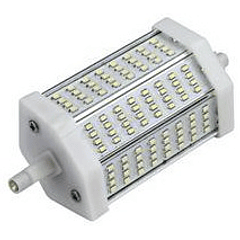 Lampada 96 LEDs SMD R7s 118mm 220V 10W 3000K 200º 780Lm