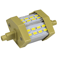 Lampada LED SMD R7s 78mm 220V 5W Branco F. 6000K 500Lm