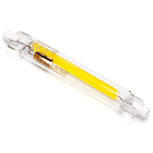 Lampada LED R7S 118mm 8W Branco Frio 6000K 830Lm - Vidro 1