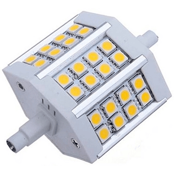Lampada LED R7s 78mm 220V 5W Branco Q. 3000K 420Lm 160º 1