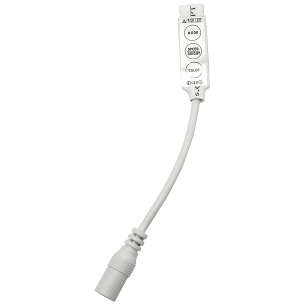 Regulador Fluxo Luminoso (Dimmer) p/ Fita LEDs RGB 12V 