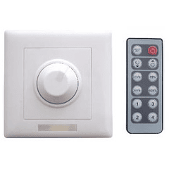 Regulador Fluxo Luminoso LED (Dimmer) c/ Comando à Distância