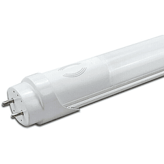 Tubo de LEDs T8 Opalino 1,20 mts 220V 6000K 18W 2000Lm c/ Sensor Crepuscular (Dia/Noite)