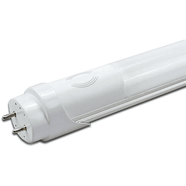 Tubo de LEDs T8 Opalino 1,20 mts 220V 6000K 18W 2000Lm c/ Sensor Crepuscular (Dia/Noite) 
