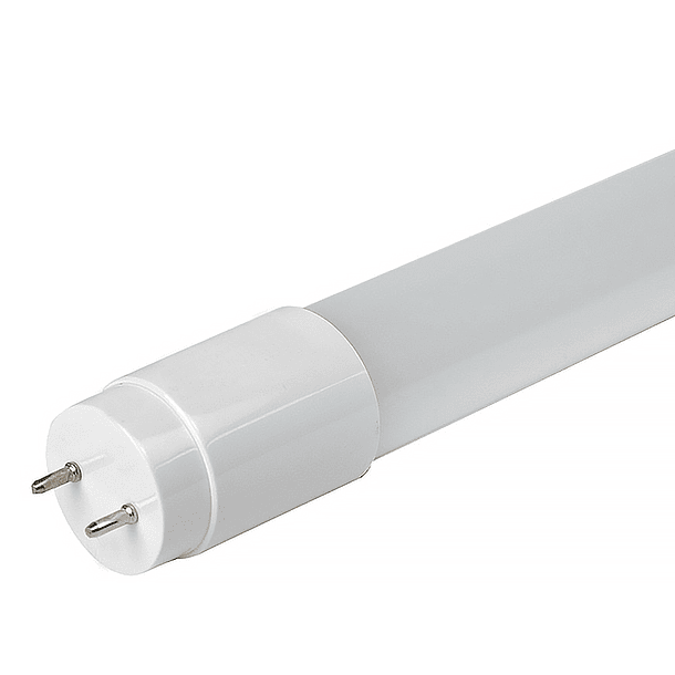 Tubo de LEDs T8 Opalino 220V 18W Branco F. 6000K (1,20 mts) 
