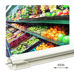 Tubo de LEDs Opalino 60cm 220V 9W Green (p/ Vegetais) 850Lm