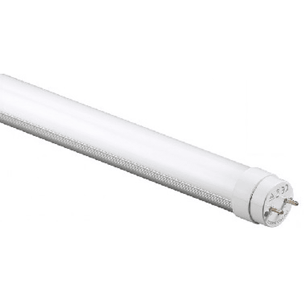 Tubo de LEDs T8 Opalino 220V 9W 6000K (60cm) c/ Emergência 