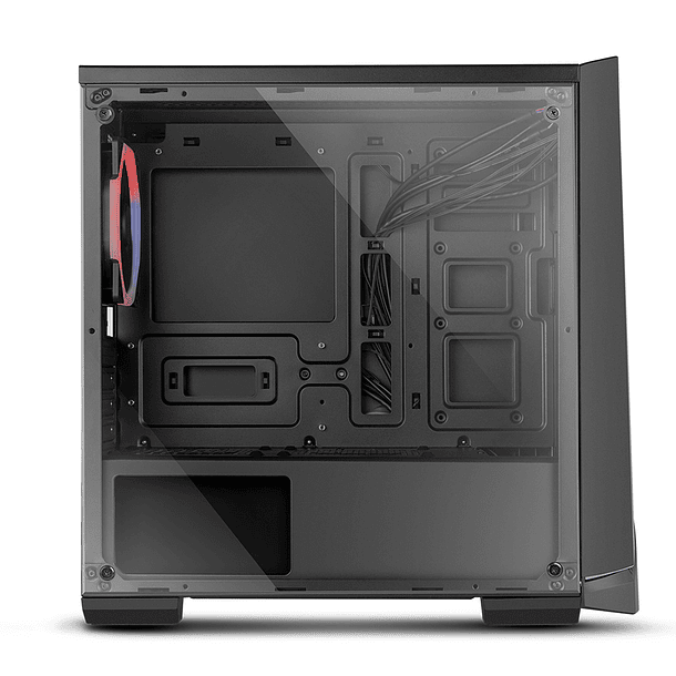Caixa de PC Micro-ATX Infinity Alpha RGB c/ Janelas (Preto) - NOX 2
